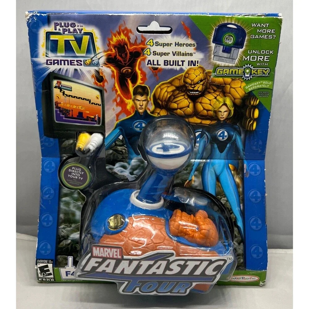 Fantastic Four plug-and-play TV Game - 0720634590974 - 5 Games in 1 ** BRAND NEW